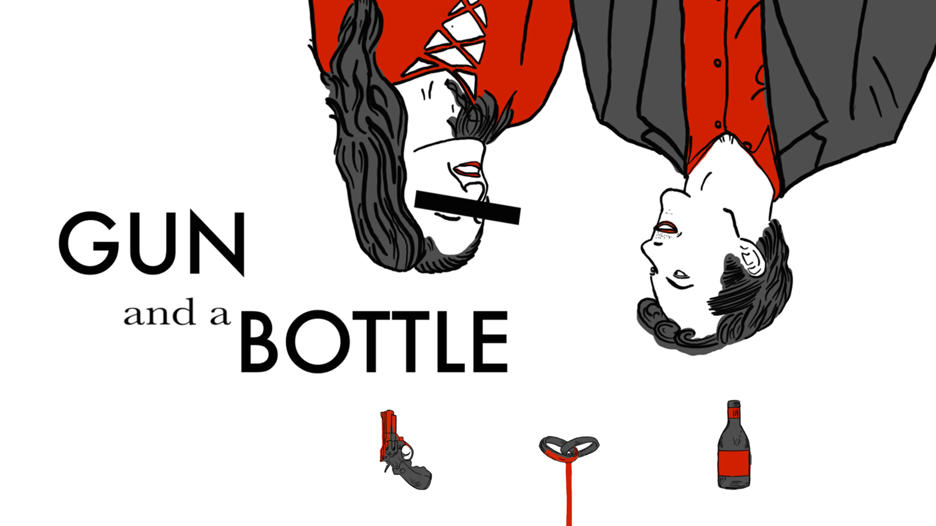 Gun and a Bottle poster